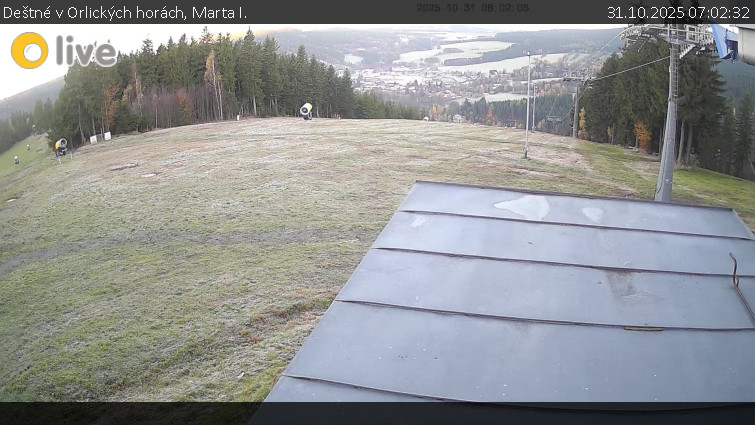 Deštné v Orlických horách - Marta I. - 31.10.2025 v 07:02 Deštné v Orlických horách - Marta I. - 31.10.2025 v 07:02
