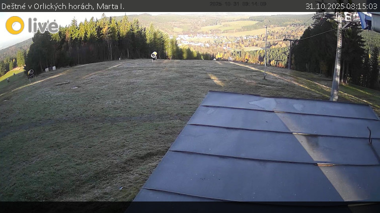 Deštné v Orlických horách - Marta I. - 31.10.2025 v 08:15 Deštné v Orlických horách - Marta I. - 31.10.2025 v 08:15
