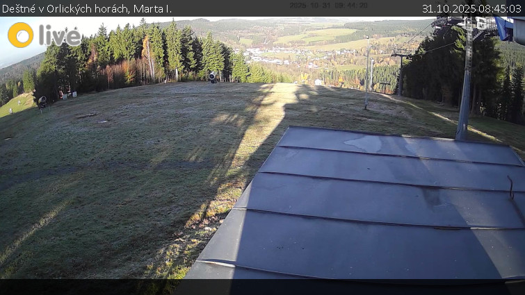 Deštné v Orlických horách - Marta I. - 31.10.2025 v 08:45 Deštné v Orlických horách - Marta I. - 31.10.2025 v 08:45