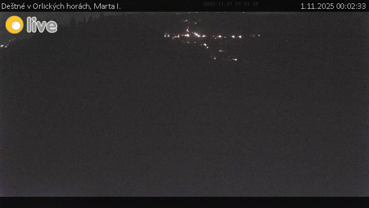 Deštné v Orlických horách - Marta I. - 1.11.2025 v 00:02 Deštné v Orlických horách - Marta I. - 1.11.2025 v 00:02