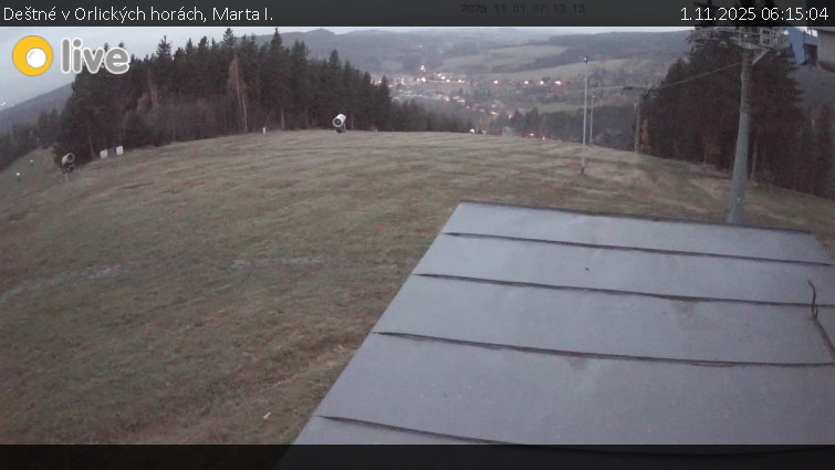 Deštné v Orlických horách - Marta I. - 1.11.2025 v 06:15 Deštné v Orlických horách - Marta I. - 1.11.2025 v 06:15