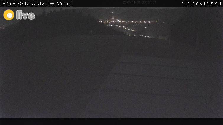 Deštné v Orlických horách - Marta I. - 1.11.2025 v 19:32 Deštné v Orlických horách - Marta I. - 1.11.2025 v 19:32