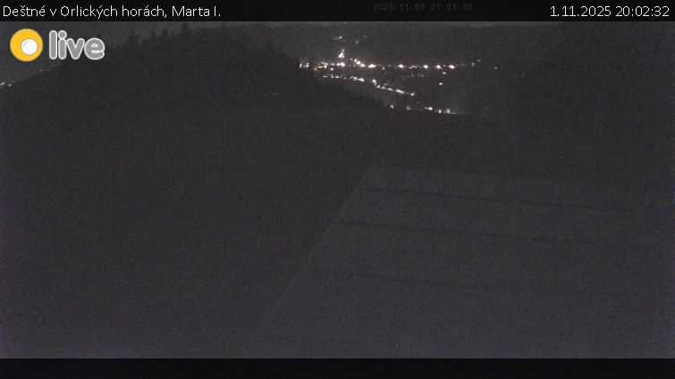 Deštné v Orlických horách - Marta I. - 1.11.2025 v 20:02 Deštné v Orlických horách - Marta I. - 1.11.2025 v 20:02