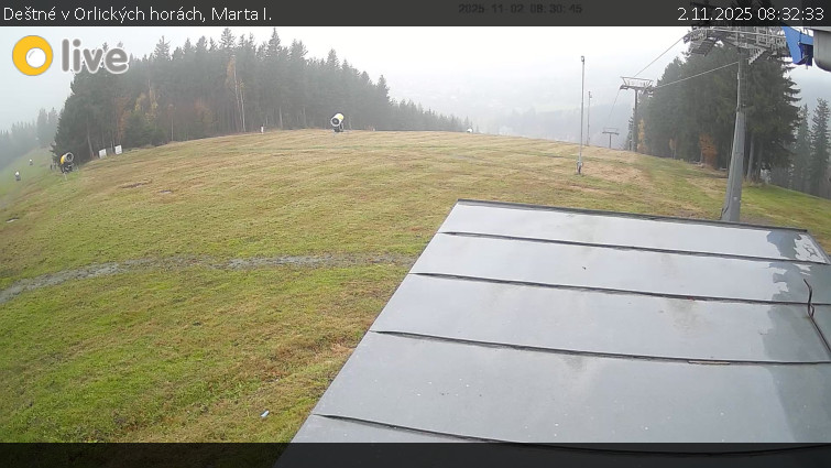 Deštné v Orlických horách - Marta I. - 2.11.2025 v 08:32 Deštné v Orlických horách - Marta I. - 2.11.2025 v 08:32