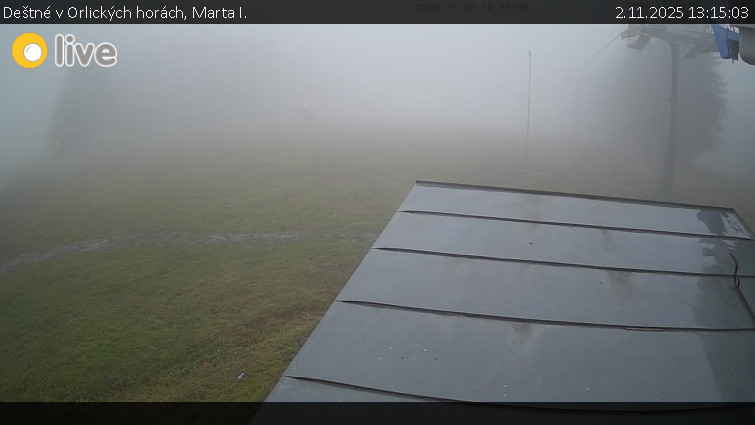 Deštné v Orlických horách - Marta I. - 2.11.2025 v 13:15 Deštné v Orlických horách - Marta I. - 2.11.2025 v 13:15