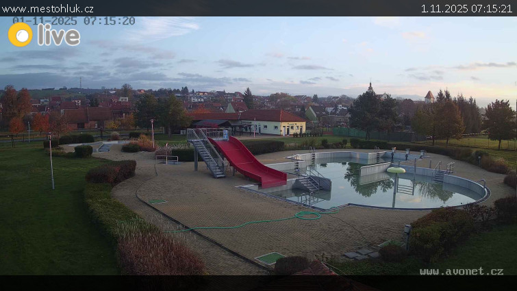 Koupaliště Hluk - Koupaliště Hluk - 1.11.2025 v 07:15 Koupaliště Hluk - Koupaliště Hluk - 1.11.2025 v 07:15