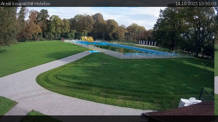 Zámecké koupaliště Holešov - Areál koupaliště Holešov - 14.10.2025 v 10:30 Zámecké koupaliště Holešov - Areál koupaliště Holešov - 14.10.2025 v 10:30