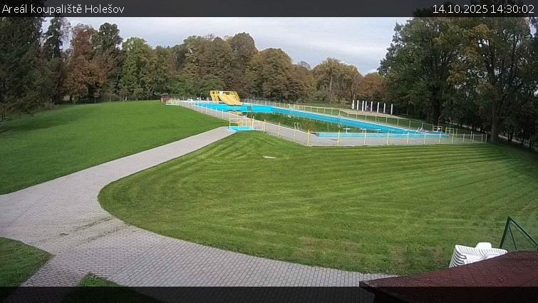 Zámecké koupaliště Holešov - Areál koupaliště Holešov - 14.10.2025 v 14:30 Zámecké koupaliště Holešov - Areál koupaliště Holešov - 14.10.2025 v 14:30
