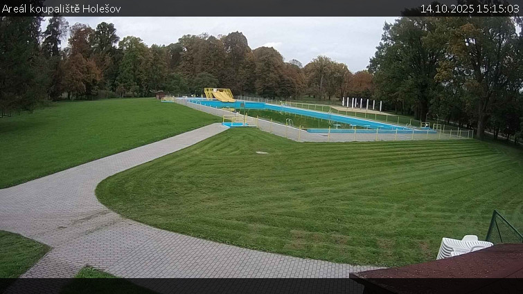 Zámecké koupaliště Holešov - Areál koupaliště Holešov - 14.10.2025 v 15:15 Zámecké koupaliště Holešov - Areál koupaliště Holešov - 14.10.2025 v 15:15