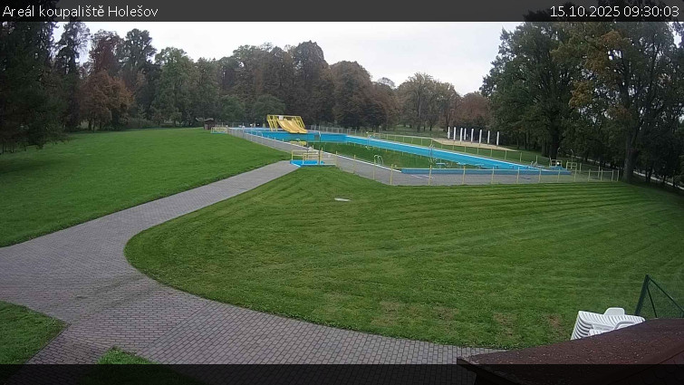 Zámecké koupaliště Holešov - Areál koupaliště Holešov - 15.10.2025 v 09:30 Zámecké koupaliště Holešov - Areál koupaliště Holešov - 15.10.2025 v 09:30
