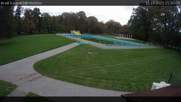 Zámecké koupaliště Holešov - Areál koupaliště Holešov - 15.10.2025 v 15:30 Zámecké koupaliště Holešov - Areál koupaliště Holešov - 15.10.2025 v 15:30