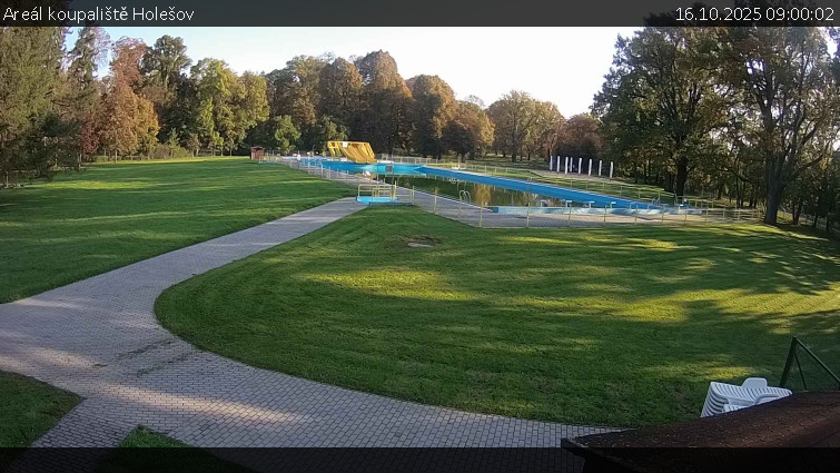 Zámecké koupaliště Holešov - Areál koupaliště Holešov - 16.10.2025 v 09:00 Zámecké koupaliště Holešov - Areál koupaliště Holešov - 16.10.2025 v 09:00