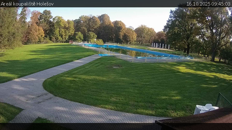 Zámecké koupaliště Holešov - Areál koupaliště Holešov - 16.10.2025 v 09:45 Zámecké koupaliště Holešov - Areál koupaliště Holešov - 16.10.2025 v 09:45
