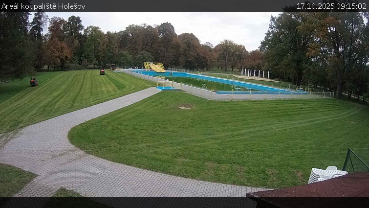 Zámecké koupaliště Holešov - Areál koupaliště Holešov - 17.10.2025 v 09:15 Zámecké koupaliště Holešov - Areál koupaliště Holešov - 17.10.2025 v 09:15