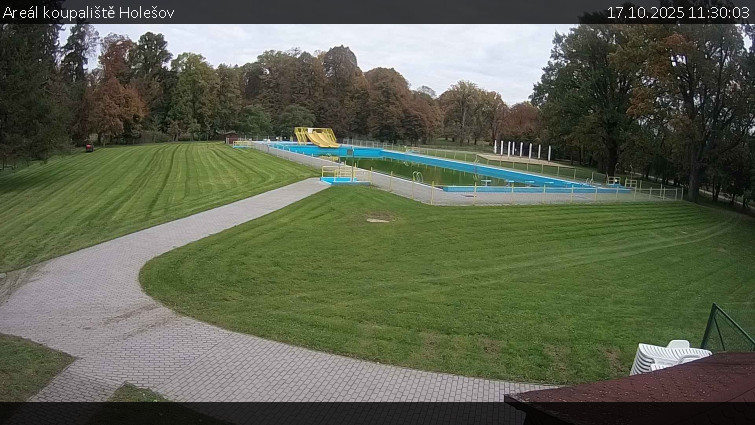Zámecké koupaliště Holešov - Areál koupaliště Holešov - 17.10.2025 v 11:30 Zámecké koupaliště Holešov - Areál koupaliště Holešov - 17.10.2025 v 11:30