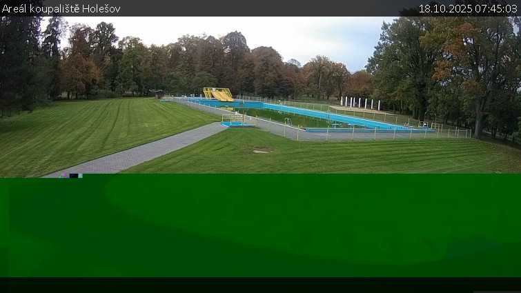 Zámecké koupaliště Holešov - Areál koupaliště Holešov - 18.10.2025 v 07:45 Zámecké koupaliště Holešov - Areál koupaliště Holešov - 18.10.2025 v 07:45