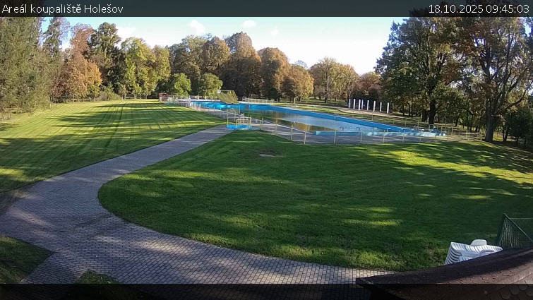 Zámecké koupaliště Holešov - Areál koupaliště Holešov - 18.10.2025 v 09:45 Zámecké koupaliště Holešov - Areál koupaliště Holešov - 18.10.2025 v 09:45
