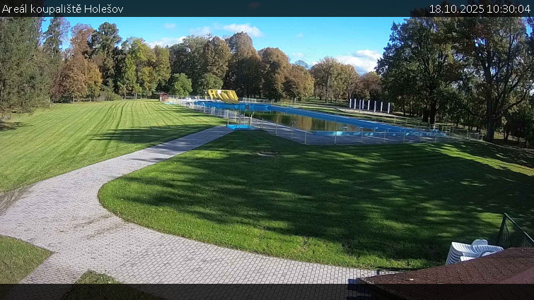 Zámecké koupaliště Holešov - Areál koupaliště Holešov - 18.10.2025 v 10:30 Zámecké koupaliště Holešov - Areál koupaliště Holešov - 18.10.2025 v 10:30