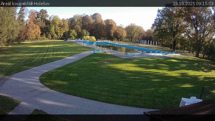 Zámecké koupaliště Holešov - Areál koupaliště Holešov - 19.10.2025 v 09:15 Zámecké koupaliště Holešov - Areál koupaliště Holešov - 19.10.2025 v 09:15