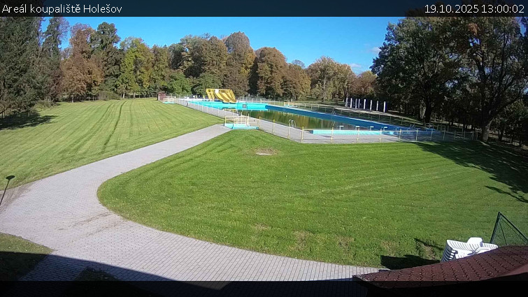 Zámecké koupaliště Holešov - Areál koupaliště Holešov - 19.10.2025 v 13:00 Zámecké koupaliště Holešov - Areál koupaliště Holešov - 19.10.2025 v 13:00