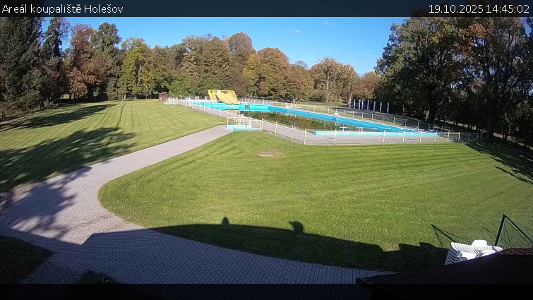 Zámecké koupaliště Holešov - Areál koupaliště Holešov - 19.10.2025 v 14:45 Zámecké koupaliště Holešov - Areál koupaliště Holešov - 19.10.2025 v 14:45
