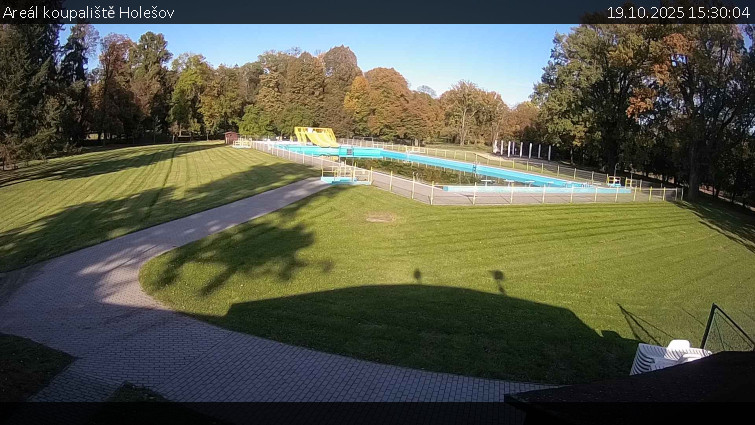 Zámecké koupaliště Holešov - Areál koupaliště Holešov - 19.10.2025 v 15:30 Zámecké koupaliště Holešov - Areál koupaliště Holešov - 19.10.2025 v 15:30