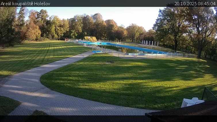 Zámecké koupaliště Holešov - Areál koupaliště Holešov - 20.10.2025 v 08:45 Zámecké koupaliště Holešov - Areál koupaliště Holešov - 20.10.2025 v 08:45