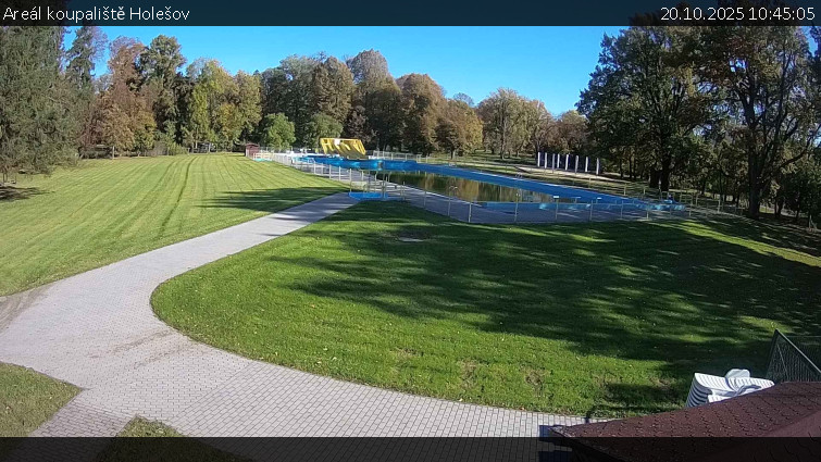 Zámecké koupaliště Holešov - Areál koupaliště Holešov - 20.10.2025 v 10:45 Zámecké koupaliště Holešov - Areál koupaliště Holešov - 20.10.2025 v 10:45