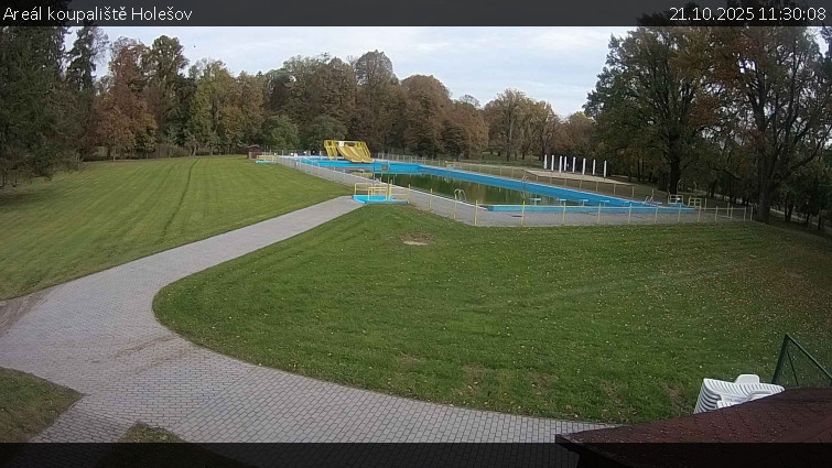 Zámecké koupaliště Holešov - Areál koupaliště Holešov - 21.10.2025 v 11:30 Zámecké koupaliště Holešov - Areál koupaliště Holešov - 21.10.2025 v 11:30