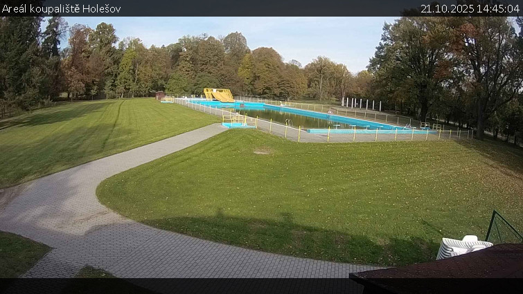 Zámecké koupaliště Holešov - Areál koupaliště Holešov - 21.10.2025 v 14:45 Zámecké koupaliště Holešov - Areál koupaliště Holešov - 21.10.2025 v 14:45