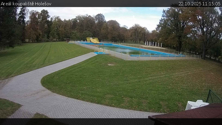 Zámecké koupaliště Holešov - Areál koupaliště Holešov - 22.10.2025 v 11:15 Zámecké koupaliště Holešov - Areál koupaliště Holešov - 22.10.2025 v 11:15