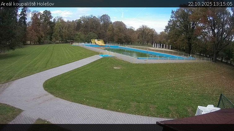 Zámecké koupaliště Holešov - Areál koupaliště Holešov - 22.10.2025 v 13:15 Zámecké koupaliště Holešov - Areál koupaliště Holešov - 22.10.2025 v 13:15