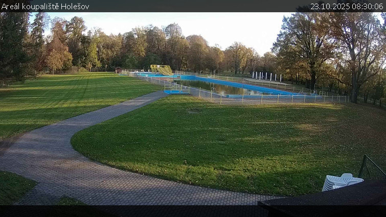 Zámecké koupaliště Holešov - Areál koupaliště Holešov - 23.10.2025 v 08:30 Zámecké koupaliště Holešov - Areál koupaliště Holešov - 23.10.2025 v 08:30