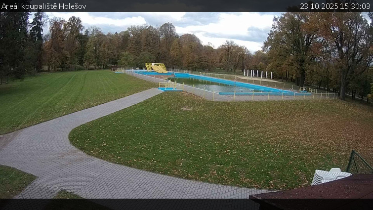 Zámecké koupaliště Holešov - Areál koupaliště Holešov - 23.10.2025 v 15:30 Zámecké koupaliště Holešov - Areál koupaliště Holešov - 23.10.2025 v 15:30