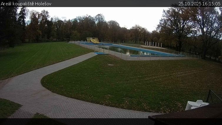 Zámecké koupaliště Holešov - Areál koupaliště Holešov - 25.10.2025 v 16:15 Zámecké koupaliště Holešov - Areál koupaliště Holešov - 25.10.2025 v 16:15