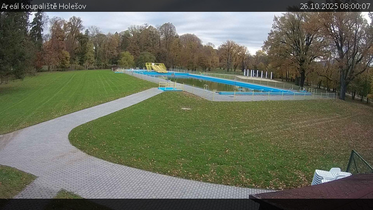 Zámecké koupaliště Holešov - Areál koupaliště Holešov - 26.10.2025 v 08:00 Zámecké koupaliště Holešov - Areál koupaliště Holešov - 26.10.2025 v 08:00