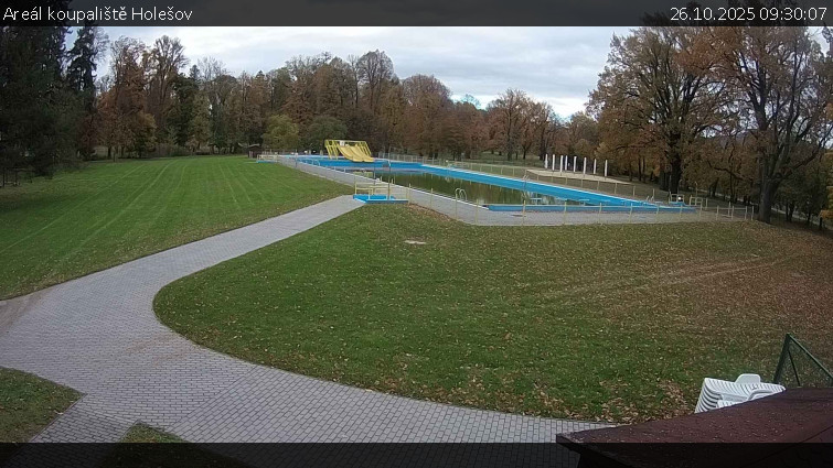 Zámecké koupaliště Holešov - Areál koupaliště Holešov - 26.10.2025 v 09:30 Zámecké koupaliště Holešov - Areál koupaliště Holešov - 26.10.2025 v 09:30