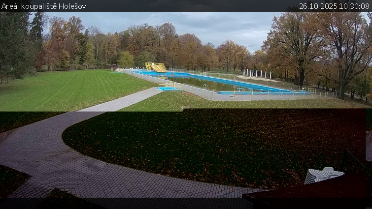 Zámecké koupaliště Holešov - Areál koupaliště Holešov - 26.10.2025 v 10:30 Zámecké koupaliště Holešov - Areál koupaliště Holešov - 26.10.2025 v 10:30