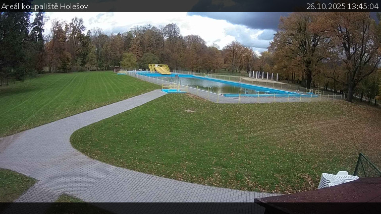 Zámecké koupaliště Holešov - Areál koupaliště Holešov - 26.10.2025 v 13:45 Zámecké koupaliště Holešov - Areál koupaliště Holešov - 26.10.2025 v 13:45