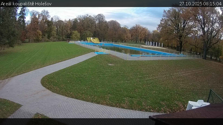 Zámecké koupaliště Holešov - Areál koupaliště Holešov - 27.10.2025 v 08:15 Zámecké koupaliště Holešov - Areál koupaliště Holešov - 27.10.2025 v 08:15