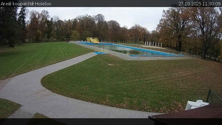 Zámecké koupaliště Holešov - Areál koupaliště Holešov - 27.10.2025 v 11:30 Zámecké koupaliště Holešov - Areál koupaliště Holešov - 27.10.2025 v 11:30