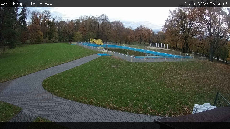 Zámecké koupaliště Holešov - Areál koupaliště Holešov - 28.10.2025 v 06:30 Zámecké koupaliště Holešov - Areál koupaliště Holešov - 28.10.2025 v 06:30