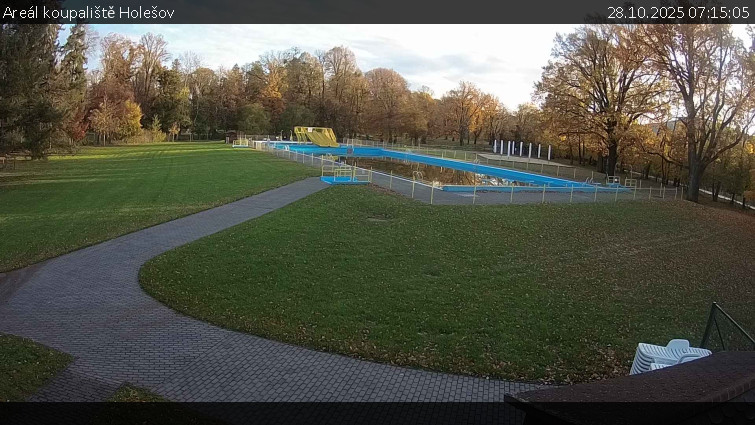 Zámecké koupaliště Holešov - Areál koupaliště Holešov - 28.10.2025 v 07:15 Zámecké koupaliště Holešov - Areál koupaliště Holešov - 28.10.2025 v 07:15