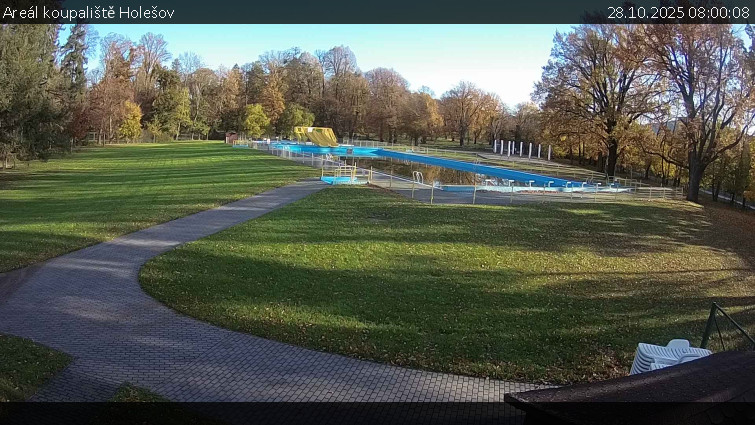 Zámecké koupaliště Holešov - Areál koupaliště Holešov - 28.10.2025 v 08:00 Zámecké koupaliště Holešov - Areál koupaliště Holešov - 28.10.2025 v 08:00