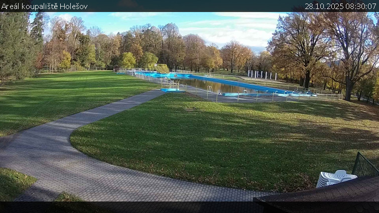 Zámecké koupaliště Holešov - Areál koupaliště Holešov - 28.10.2025 v 08:30 Zámecké koupaliště Holešov - Areál koupaliště Holešov - 28.10.2025 v 08:30