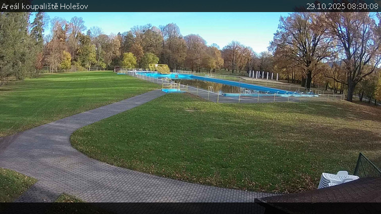 Zámecké koupaliště Holešov - Areál koupaliště Holešov - 29.10.2025 v 08:30 Zámecké koupaliště Holešov - Areál koupaliště Holešov - 29.10.2025 v 08:30