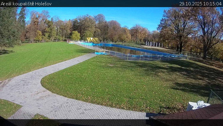 Zámecké koupaliště Holešov - Areál koupaliště Holešov - 29.10.2025 v 10:15 Zámecké koupaliště Holešov - Areál koupaliště Holešov - 29.10.2025 v 10:15