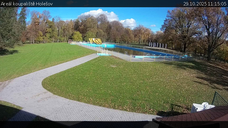 Zámecké koupaliště Holešov - Areál koupaliště Holešov - 29.10.2025 v 11:15 Zámecké koupaliště Holešov - Areál koupaliště Holešov - 29.10.2025 v 11:15
