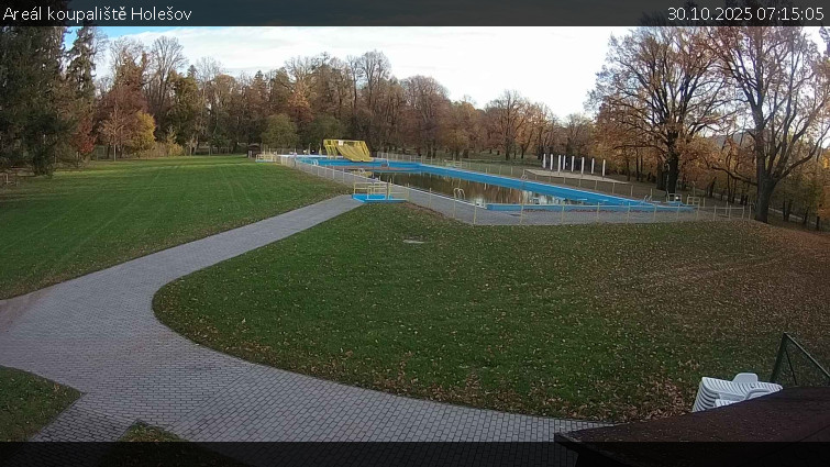 Zámecké koupaliště Holešov - Areál koupaliště Holešov - 30.10.2025 v 07:15 Zámecké koupaliště Holešov - Areál koupaliště Holešov - 30.10.2025 v 07:15