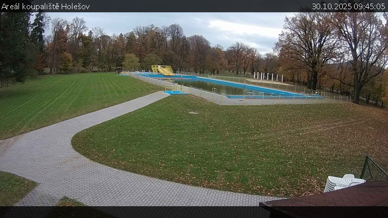 Zámecké koupaliště Holešov - Areál koupaliště Holešov - 30.10.2025 v 09:45 Zámecké koupaliště Holešov - Areál koupaliště Holešov - 30.10.2025 v 09:45